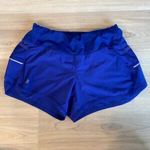 Athleta royal blue running shorts (XS)